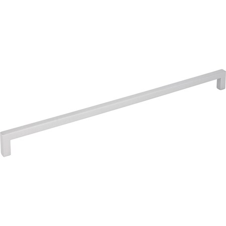 Elements 320 mm Center-to-Center Matte Silver Square Stanton Cabinet Bar Pull 625-320MS